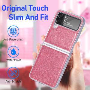 Chaîne en cuir de luxe sangle femmes paillettes sangle <span class=keywords><strong>collier</strong></span> couverture arrière coque de <span class=keywords><strong>téléphone</strong></span> pour <span class=keywords><strong>Samsung</strong></span> Z Flip 4 filles couverture de <span class=keywords><strong>téléphone</strong></span> - Product Image 6