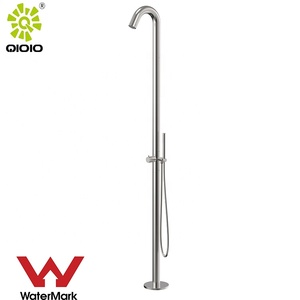 Ensemble de douche de <span class=keywords><strong>camping</strong></span> en plein air en acier inoxydable 316 à finition brossée à poignée unique, <span class=keywords><strong>avec</strong></span> fonction de pause de pluie, jet de pulvérisation, robinets de douche de bain - Product Image 3