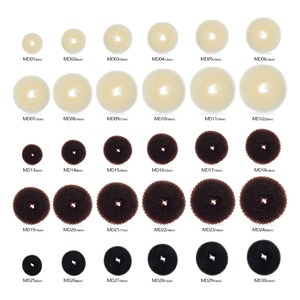 Shinein différentes tailles beignet Shaper cheveux <span class=keywords><strong>chignon</strong></span> fabricant mousse éponge <span class=keywords><strong>Chignon</strong></span> Nylon beignet cheveux <span class=keywords><strong>chignon</strong></span> fabricant pour fille enfant - Product Image 4