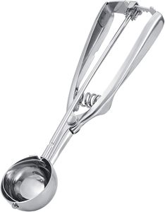 Nouvelle Cuillère à Glace en Acier Inoxydable Style Personnalisé pour Accessoires de Cuisine, Cuillère à Boules de Fruits, Mini Cuillère à Glace en Métal pour Cuisine - Product Image 2