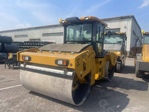 Rouleau vibratoire tandem à double tambour XD123, vitesse nominale 2300 tr/min, compacteur de sol pour travaux routiers - Product Image 4
