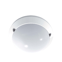 Pdlux PD-LED2004-plafonnier LED étanche IP54, capteur radar intelligent de 5.8GHz, plafonnier moderne en plastique blanc 16W