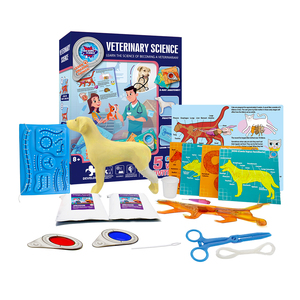 Faire semblant vétérinaire Pet Doctor Set éducatif de base vétérinaire laboratoire outils d'enseignement Science ingénierie jouets <span class=keywords><strong>Kit</strong></span> pour la Science - Product Image 1