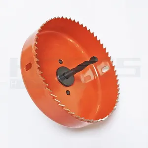 Sierra perforadora bimetálica para carpintería para perforar agujeros de 15 -200mm de diámetro en madera PVC plástico yeso herramientas de carpintería - Product Image 2