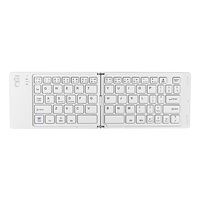 Clavier de voyage sans fil rechargeable, mini, pliable, fin, portable, pour Android, ordinateur portable, tablette