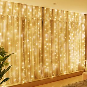 Guirlandes lumineuses à LED 300 LED, 8 modes, avec prise USB, télécommande, pour chambre à coucher, décoration de mariage, mur intérieur, <span class=keywords><strong>Halloween</strong></span> - Product Image 1