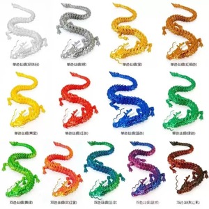 Juguetes de Dragón Impresos en 3D, Dragones Flexibles Coloridos, Regalos de Dragones Impresos en 3D - Product Image 3