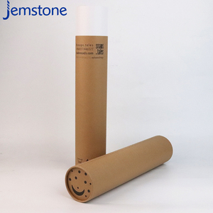 Boîte d'emballage de cylindre de tube de papier de matériaux choisis biodégradables pour le cadeau cosmétique - Product Image 2