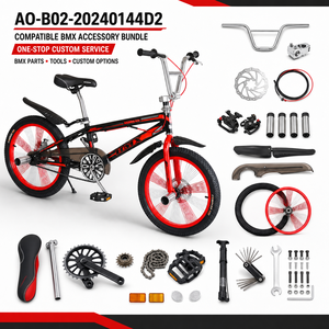 BMX Mountain Bike Freestyle per bambini/giovani e principianti-livello per piloti adulti avanzati 12-20 pollici ruote - Product Image 4
