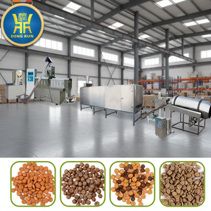 Ligne de production d'aliments extrudés pour animaux de compagnie, usine de production d'aliments pour animaux, machine à croquettes pour chats, machine à fabriquer des aliments secs pour chats - Product Image 2