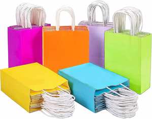 ถุงกระดาษคราฟท์ดีไซน์แฟนซี SenAng07 สำหรับใส่อาหารแบบนำกลับบ้าน ถุงกระดาษคราฟท์แบบพัน - Product Image 1