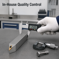 Portaherramientas de Torneado Externo de 62.5 Grados para Torno CNC, Mecanizado de Precisión, Inserto DCMT, Serie SDNCN Indexable