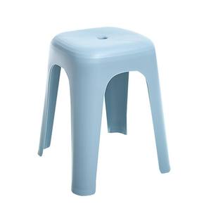 Tabouret de bar en plastique Xitianlong 370x370x450mm, design minimaliste durable pour un rangement compact - Product Image 2