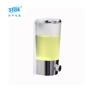 <span class=keywords><strong>Dispensador</strong></span> <span class=keywords><strong>de</strong></span> jabón líquido <span class=keywords><strong>de</strong></span> mano en aerosol montado en la pared sin contacto <span class=keywords><strong>de</strong></span> plástico ABS <span class=keywords><strong>cromado</strong></span> con volumen 400ml - Product Image 1