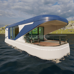 Flotteurs modulaires articulés en PEHD pour pontons de quai, résistants aux UV, pour maisons flottantes, villas et bateaux. - Product Image 5