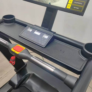 Commercial 32'' Curved Touch Screen Treadmill 2.2KW DC Motor Auto Incline Gym <b>Running</b> <b>Machine</b> - Product Image 4