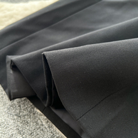 Robe Blazer Élégante à Manches Longues et Double Boutonnage pour Femme, Noire Unie, Formelle et Décontractée, Robe Longue de Soirée pour le Quotidien