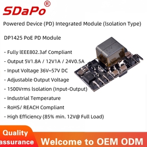 SDaPo DP1425 <span class=keywords><strong>PoE</strong></span> a <span class=keywords><strong>5V</strong></span> 12V scheda IEEE802.3af potenza Standard su Ethernet 1500V modulo di isolamento ad alta tensione <span class=keywords><strong>5V</strong></span> 12V <span class=keywords><strong>PoE</strong></span> - Product Image 4