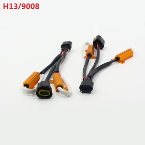 Lampu Depan <span class=keywords><strong>LED</strong></span> Mobil 50W 6RJ 6ohm HID, Kit Resistor Beban <span class=keywords><strong>LED</strong></span> H13 (9008) 9004 9007, Lampu Depan <span class=keywords><strong>LED</strong></span> Canbus Relay Harness Kesalahan Adaptor <span class=keywords><strong>Anti</strong></span> Berkedip - Product Image 1