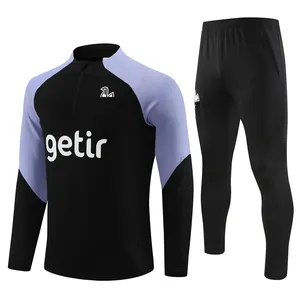 100% Polyester Outdoor Voetbal Trainingspak High End Team Trainingspakken Voetbal Mannen