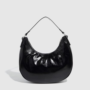 Sac à main d'été haut de gamme pour femme, tendance transfrontalière, texture croissant, fermeture éclair, rivets, sac à bandoulière sous le bras pour femme Tanjing - Product Image 3