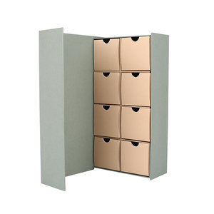 Boîte cadeau de calendrier de l'avent de <span class=keywords><strong>8</strong></span> <span class=keywords><strong>jours</strong></span> pour les <span class=keywords><strong>jours</strong></span> de Noël emballage cosmétique produit de soin de la peau boîte de papier de bijoux - Product Image 3