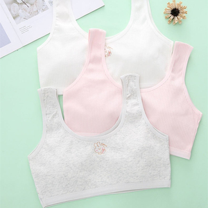 Haute qualité sur mesure couleur unie thermique <span class=keywords><strong>fille</strong></span> soutien-gorge respirant <span class=keywords><strong>bébé</strong></span> <span class=keywords><strong>gilet</strong></span> pour adolescents en gros - Product Image 1