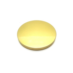 Tapa de Metal Dorada Personalizada de 107 mm, Tapa Redonda de Lujo para Frascos de Vidrio, Tapa de Hojalata Plateada para Frascos de Velas - Product Image 5