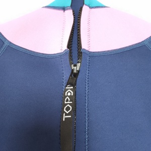 Combinaison rose une pièce à manches longues pour filles personnalisée combinaisons pour enfants combinaison <span class=keywords><strong>de</strong></span> plongée en néoprène pour enfants - Product Image 4