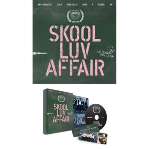 ซีดีเพลงป๊อปเกาหลี BTS Skool Luv Affair อัลบั้มสำหรับทุกวัย ทำจากกระดาษและพลาสติก - Product Image 2