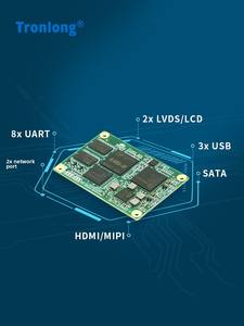 Chipboard Tronlong A40i + Logos Industrial Core Board FPGA, Totalmente Nacional, Quad-core Cortex-A7, Unigroup Logos PGL25G - Product Image 2