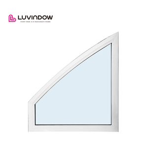 Bão tác động màn hình an ninh Đen nướng ban công hình dạng đặc biệt cửa sổ cho nhà - Product Image 2