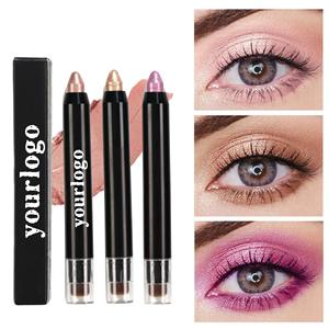 Stick de fard à paupières et d'illuminateur crème scintillant imperméable à double extrémité, marque privée - Product Image 1