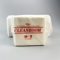 Tek Kullanımlık Endüstriyel Silme Bezi %100 Mikrofiber Temiz Oda Bezi (Temiz Oda Malzemeleri için)