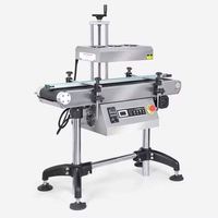 Machines de scellage automatiques à induction continue pour bouchons en aluminium pour bouteilles