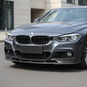 Autres accessoires modifiés Pare-chocs avant en fibre de carbone de haute qualité pour BMW Série 3 Pièces de carrosserie de voiture Remplacement du cache du pare-chocs avant - Product Image 1