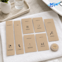 Ensemble de peignes d'hôtel taille invité, logo personnalisé, vente en gros, en paille de blé, pour l'entretien des cheveux, pour salles de bain de complexes hôteliers