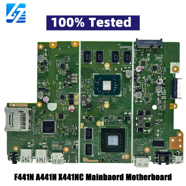 X441NC Laptop Motherboard for ASUS VivoBook X441N F441N A441N X441NC Notebook Mainboard With Celeron CPU 100% Tests OK Fast Ship