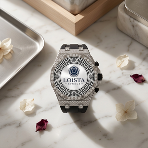 Montre en Moissanite Haut de Gamme en Promotion pour Soirées en Club et Style Célébrité – Disponible à Prix Avantageux LOISTA - Product Image 2