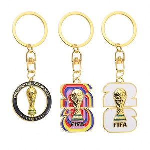 Porte-clés Emblème Édition 2026 en Métal Durable, Cadeau de Collection pour Fans, Souvenir de Ville Hôtesse, Vente Chaude, En Gros, Prêt à Expédier - Product Image 2