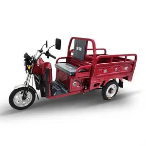 New Type Red Electric Trike 3 Wheel Taxi Sale For Transportation