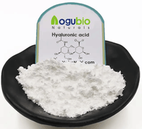 Poudre d'acétyl hyaluronate de sodium de haute pureté CAS 99129-21-2 Qualité cosmétique Matière première super acide hyaluronique pour les soins de la peau