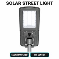 Lampadaire Solaire Intégré à Radar Micro-ondes 150W 200W 400W, Contrôle Intelligent par Minuterie, Faisceau Large, IP65, Garantie 3 Ans, Lampe Routière