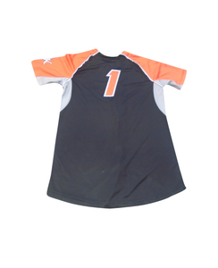 Camiseta de béisbol con botones personalizada OEM - Product Image 2