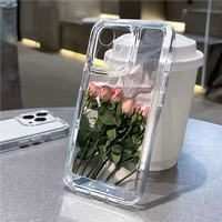 Nouveautés : Étuis de téléphone pour femmes en TPU+PC transparent pour Infinix Smart 10/Hot50/Note 40 et Tecno Pova4/Spark30C/Pop9
