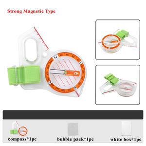 Nouvelle arrivée pouce boussole <span class=keywords><strong>carte</strong></span> règle Portable voyage en plein air équipement de survie avec lanière pour <span class=keywords><strong>la</strong></span> randonnée Camping - Product Image 3