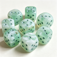 Dés de jeu en plastique acrylique personnalisés de haute qualité, 16 mm, forme arrondie, différentes tailles disponibles - Fabrication directe de dés