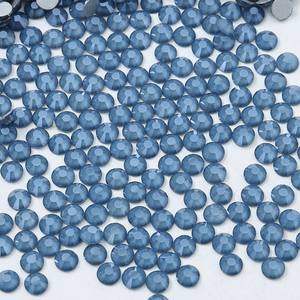 ขายส่งคริสตัลโมคค่าคุณภาพสูงแบบแบนหลังเรียบ สีเงิน ไม่ใช้ความร้อน สำหรับตกแต่งเล็บ DIY - Product Image 3