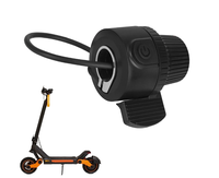 Vente Flash : Accélérateur à doigt GSH 36V ABS Léger pour Trottinette Électrique Kukirin G2/G3/G4 - Bouton de Contrôle de Vitesse