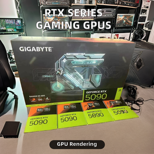 RTX 5090 Gaming Desktop Video <span class=keywords><strong>Card</strong></span> con 32GB GDDR7 Interfaz USB Fan Cooler Nuevo para aplicaciones de estaciones de trabajo - Product Image 3